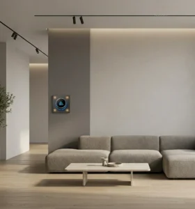 SOLUXLED 2.4GHz wireless lighting control project in a private villa in Asia, one panel controlling magnetic track light, downlights and LED strips.