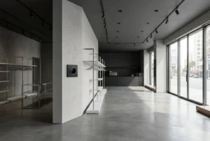 SOLUXLED 2.4GHz wireless lighting control project for a fashion retail chain across 6 stores in the Middle East, replicating display, normal and rest scene modes.