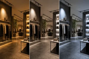 2.4GHz wireless lighting control application for retail stores - SOLUXLED retail lighting solution