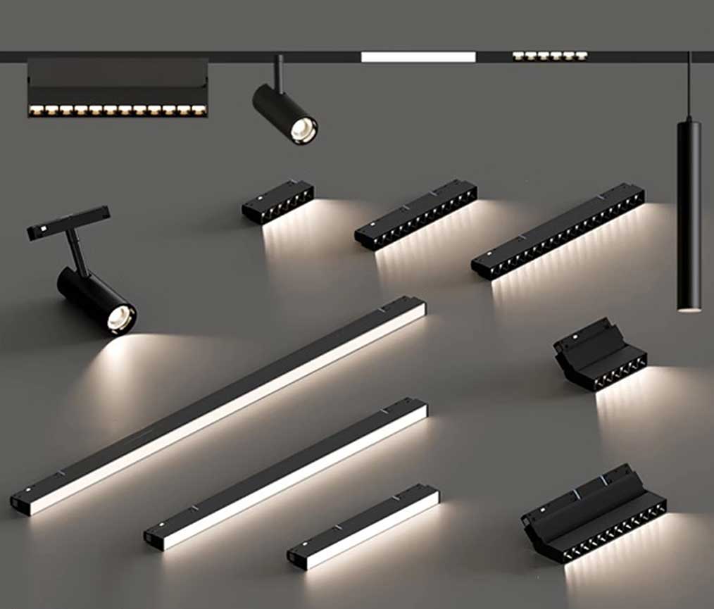 SOLUXLED 48V magnetic track lighting fixture